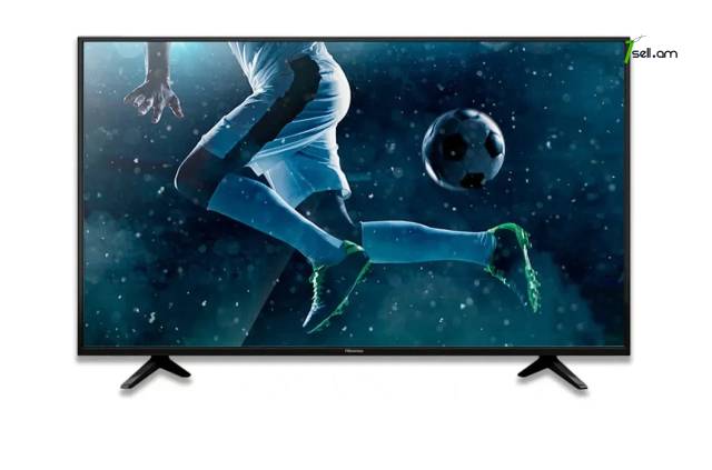 Հեռուստացույց HISENSE H43A6100 43" (109սմ) SMART DVB-T2 4K գրեթե չօգտագործված LED - телевизор հեռուստացույց TV