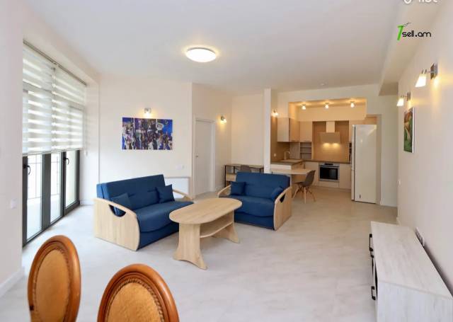 2 սենյականոց բնակարան նորակառույց շենքում, Buzand St, 75 քմ, 7/17 հարկ, բարձր առաստաղներ