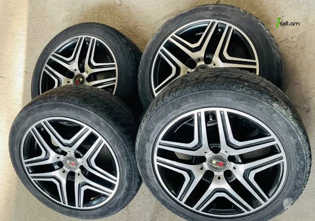 GGG. AMG R17 4հատ Օրիգինալ Անիվներ անվահեծերով, համասեզոնային անվադողեր, 225/50 R17