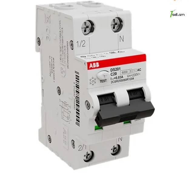 ABB DS201 (DIF) 2-P AC-25/0.03