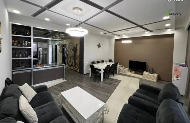 3 սենյականոց բնակարան նորակառույց շենքում Սասնա Ծռերի փողոցում, 112 ք.մ., 8/14 հարկ, 2 սանհանգույց