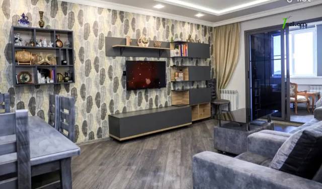 3 սենյականոց բնակարան Վիլնյուսի փողոցում, 80 ք.մ., 7/9 հարկ, եվրովերանորոգված