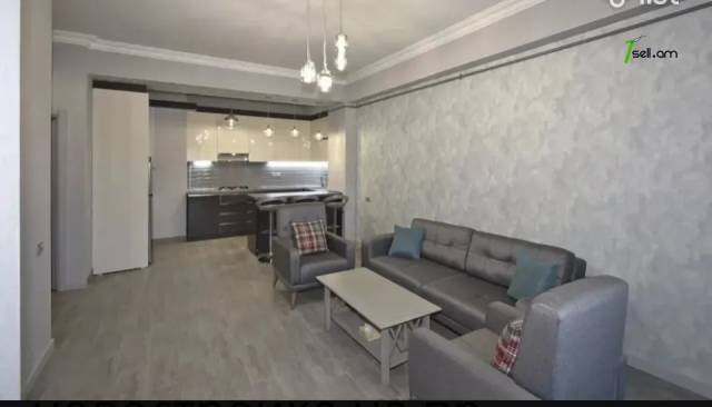 3 սենյականոց բնակարան նորակառույց շենքում Կոմիտասի պողոտայում, 80 ք.մ., բարձր առաստաղներ, 4/15 հարկ