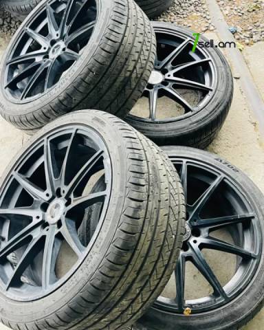 GGG. AMG R19 4հատ Լեն ու Նեղ Անիվներ անվահեծերով, համասեզոնային անվադողեր, 275/35 R19