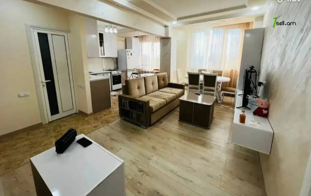 2 սենյականոց բնակարան Արամ Խաչատրյան փողոցում, 49 քմ, 9/13 հարկ, դիզայներական ոճով վերանորոգված