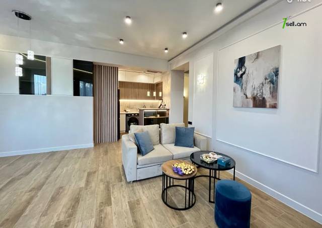 2 սենյականոց բնակարան նորակառույց շենքում Բաղյան փողոցում, 57 ք.մ., 2/8 հարկ, բարձր առաստաղներ