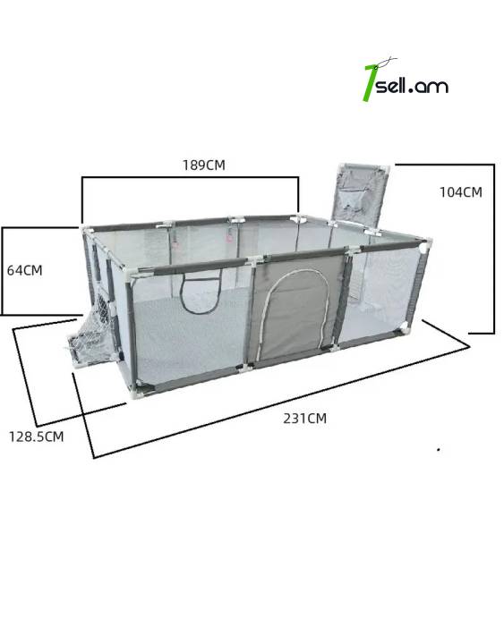 մանկական մանեժ игровой манеж baby playpen, large 