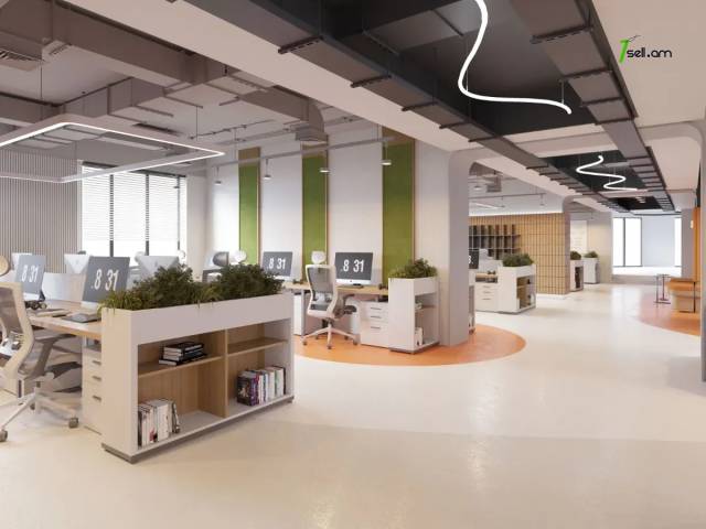 Գրասենյակային տարածք Զաքարիա Քանաքեռցու փողոցում Քանաքեռ Զեյթունում, 1800 ք.մ.