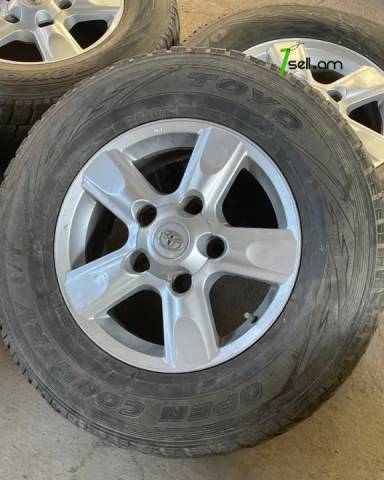 R17 Land Cruiser bantajj 4hatt Անիվներ անվահեծերով, ձմեռային անվադողեր, 275/65 R17