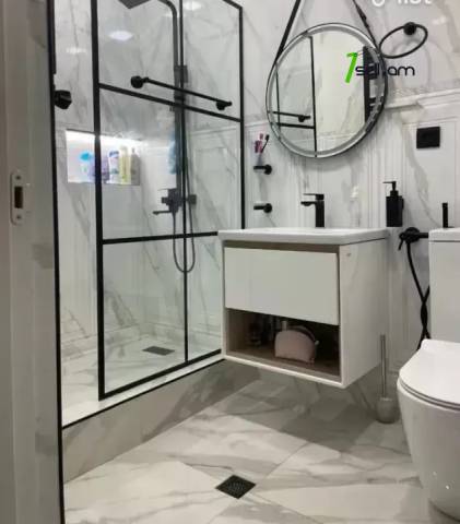 4 սենյականոց բնակարան նորակառույց շենքում Նիկողայոս Ադոնցի փողոցում, 123 ք.մ., 6/8 հարկ