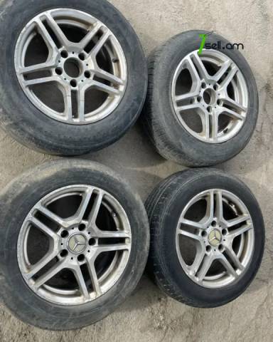 GGG. AMG R15 4հատ անվահեծ 4x100 1հատով