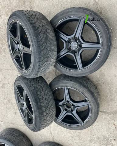 GGG. AMG R17 4հատ Անիվներ անվահեծերով, համասեզոնային անվադողեր, 225/45 R17