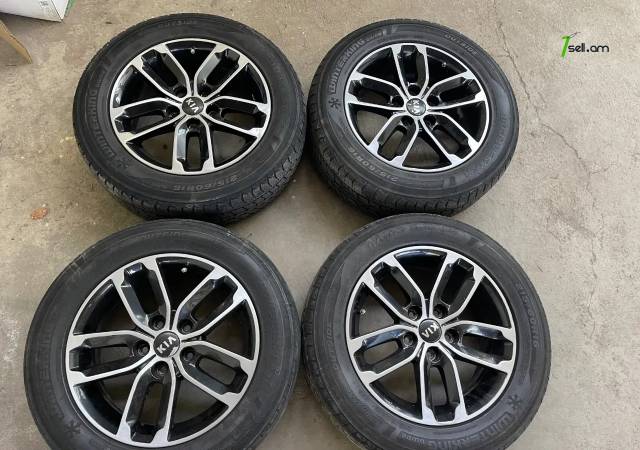 GGG.R16 5x114.3 4հատ KIA, Mazda, Hyundai. toyota, nissan Անիվներ անվահեծերով, ձմեռային անվադողեր, 215/60 R16