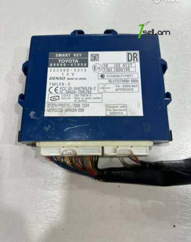Հեռակառավարման համակարգի բլոկ / Smart Key Control Module, Toyota Prius, 2009թ, Օրիգինալ պահեստամաս