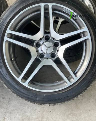 GGG. AMG R18 4 հատ Անիվներ անվահեծերով, համասեզոնային անվադողեր, 245/45 R18