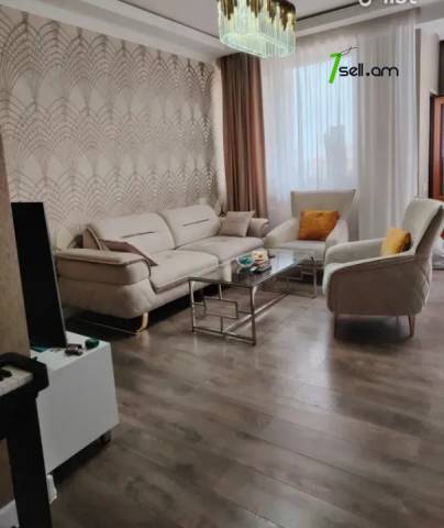 3 սենյականոց բնակարան նորակառույց շենքում Բագրևանդի փողոցում, 75 ք.մ., նախավերջին հարկ