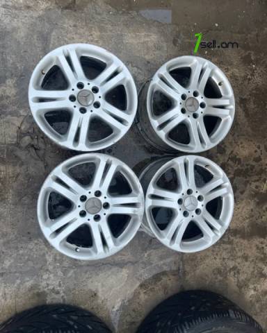 GGG.R17 Merrcedess w211 4հատ օրիգինալ անվահեծ