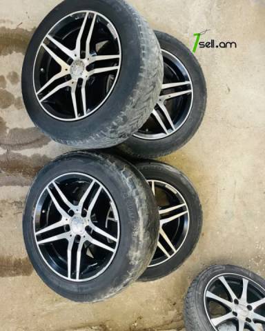 GGG. AMG R16 Անիվներ անվահեծերով, համասեզոնային անվադողեր, 215/55 R16