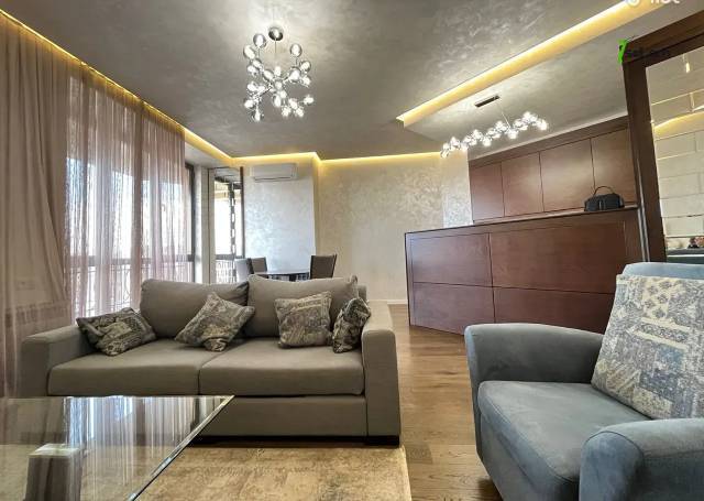 2 սենյականոց բնակարան նորակառույց շենքում, Sasna Tsrer Street, 70 քմ, 11/18 հարկ, բարձր առաստաղներ