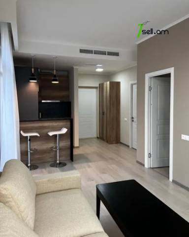 2 սենյականոց բնակարան նորակառույց շենքում Խաչիկ Մուրադյանի փողոցում, 48 ք.մ., բարձր առաստաղներ