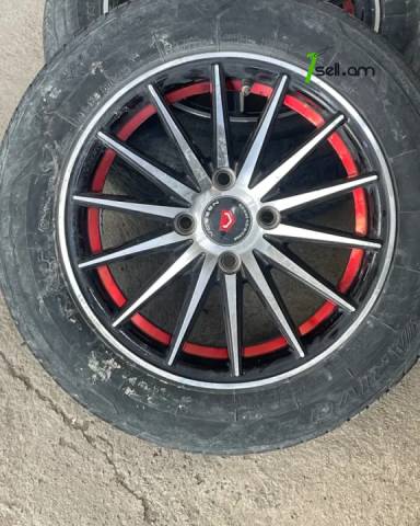 GGG. Vossen r14 4հատ անվահեծ 4x100 opel, lada
