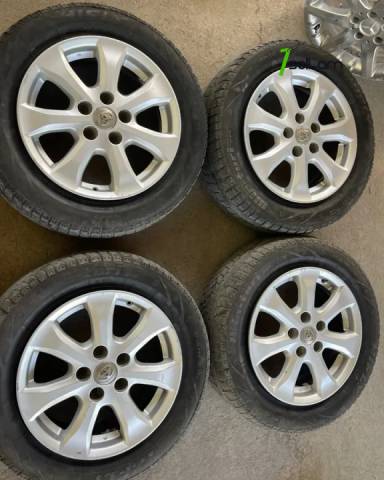 GGG.R16 4հատ 50-60% Անիվներ անվահեծերով, համասեզոնային անվադողեր, 215/60 R16