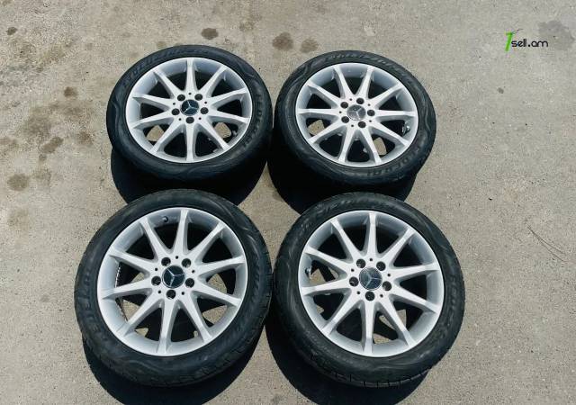 R17 5x112 4հատ անվահեծ Օրիգինալ Mercedesssi
