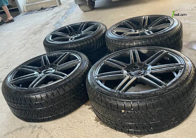 R20 5x112 Լեն ու Նեղ.Մերսեդես Անիվներ անվահեծերով, անվադողեր, 285/35 R20, 245/40 R20