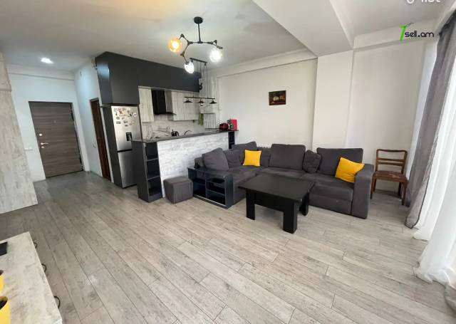 2 սենյականոց բնակարան նորակառույց շենքում Լվովյան փողոցում, 57 ք.մ., բարձր առաստաղներ