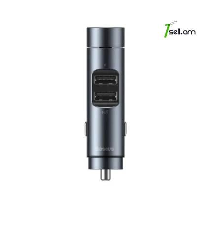 Ավտոմեքենայի FM հաղորդիչ (FM մոդուլատոր) Baseus Energy Column (BS-01) Bluetooth 5.0 MP3 модулатор Charger