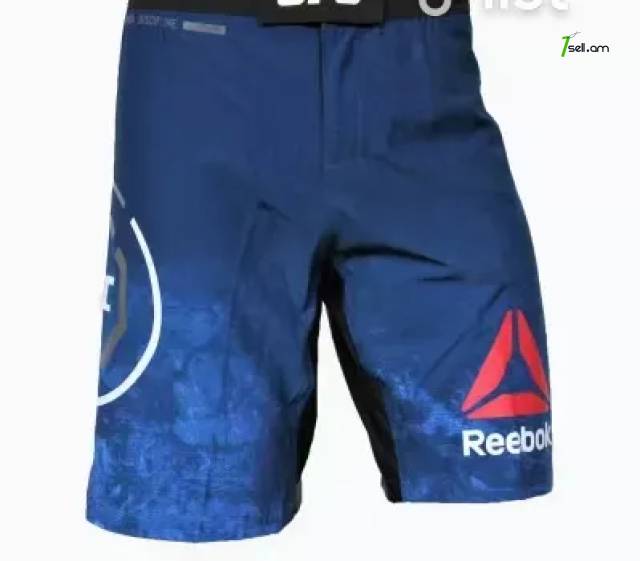 Шорты MMA Reebok UFC Blu Reebok UFC MMA շորտեր
