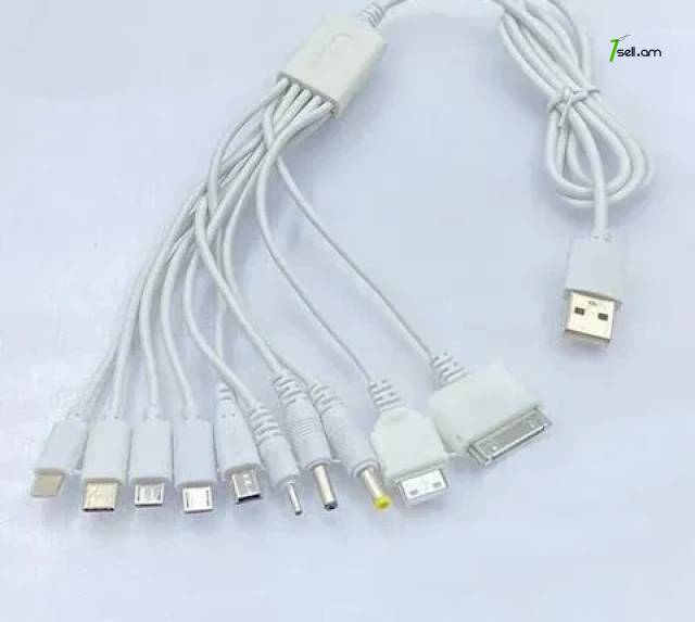Հեռախոսի լիցքավորիչներ տարբեր 30սմ 1մ 1.8մ 2մ 3մ 5մ зарядки телефона Quick Charge Lightning micro USB Type C