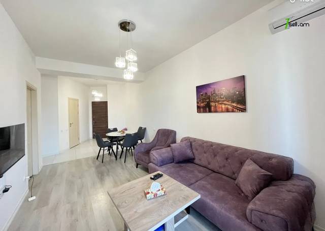 3 սենյականոց բնակարան նորակառույց շենքում Մարո Մարգարյան փողոցում, 59 ք.մ., բարձր առաստաղներ