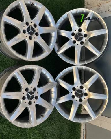 GGG. R17 4հատ 5x112 անվահե օրիգինալ w210 w203 w202