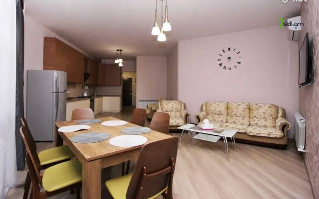 3 սենյականոց բնակարան նորակառույց շենքում Եկմալյան փողոցում, 111 ք.մ., 5/19 հարկ, 2 սանհանգույց