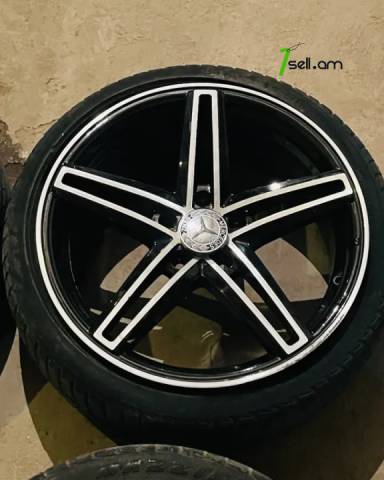 GGG. Vossen R18 5x114.3 Անիվներ անվահեծերով, ամառային անվադողեր, 225/40 R18