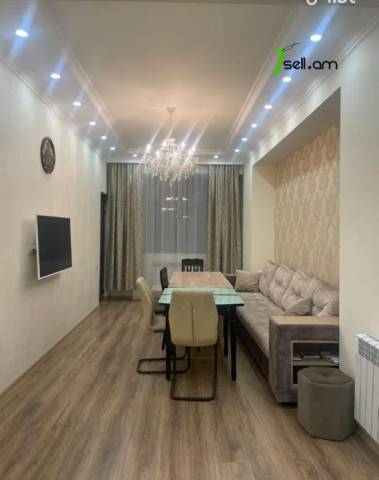 2 սենյականոց բնակարան նորակառույց շենքում Կոմիտասի պողոտայում, 64 քմ, բարձր առաստաղներ