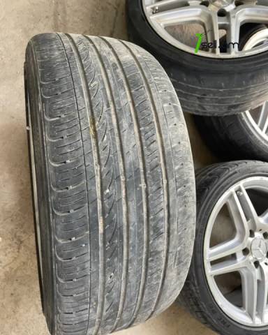 GGG. AMG R18 4հատ Լեն ու Նեղ Անիվներ անվահեծերով, համասեզոնային անվադողեր, 2-ը 255/35 R18, 2-ը 225/40/r18