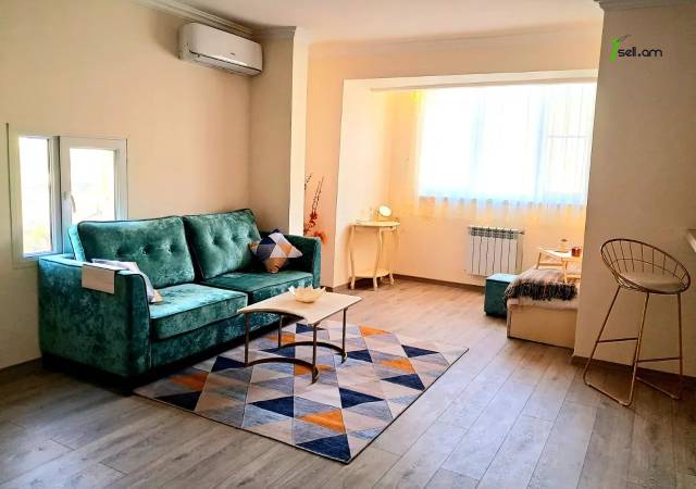 Ընդարձակ 1 սենյականոց բնակարան Բաբայան փողոցում, 52 քմ, 6/9 հարկ, դիզայներական ոճով վերանորոգված