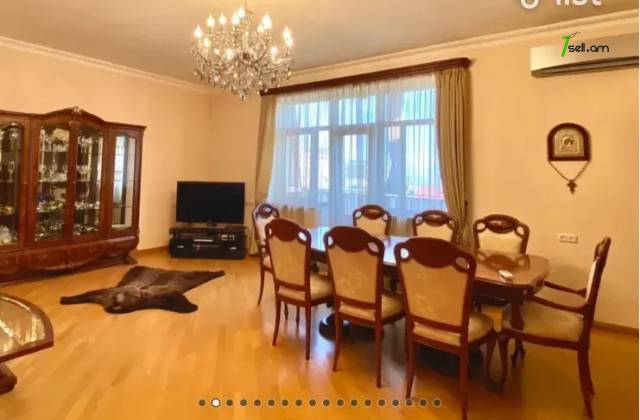 3 սենյականոց բնակարան նորակառույց շենքում Կոմիտասի պողոտայում, 122 ք.մ., 5/7 հարկ, բարձր առաստաղներ