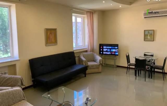 2 սենյականոց բնակարան նորակառույց շենքում Մարշալ Բաղրամյան պողոտայում, 55 ք.մ., բարձր առաստաղներ