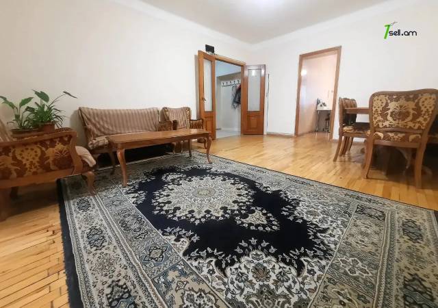3 սենյականոց բնակարան Սարյանի փողոցում, 80 քմ, նախավերջին հարկ, կոսմետիկ վերանորոգում, քարե շենք
