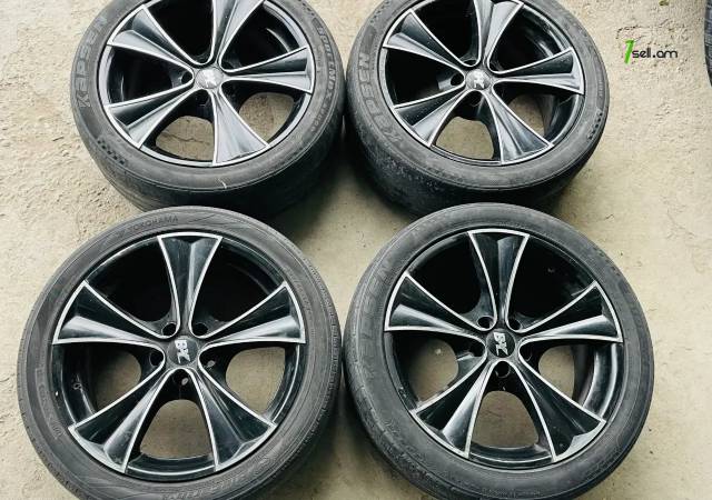 GGG.R17 5x100 Corolla 4հատ Անիվներ անվահեծերով, ամառային անվադողեր, 225/45 R17