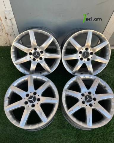 GGG. R17 4հատ 5x112 անվահե օրիգինալ w210 w203 w202