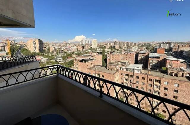 3 սենյականոց բնակարան նորակառույց շենքում Դավիթ Անհաղթի փողոցում, 107 ք.մ., 12/15 հարկ