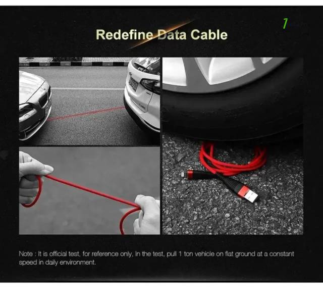 Floveme Type-C Usb cable 1m լիցավորման լար մալուխ Samsung Galaxy S8 / S8 + / S9