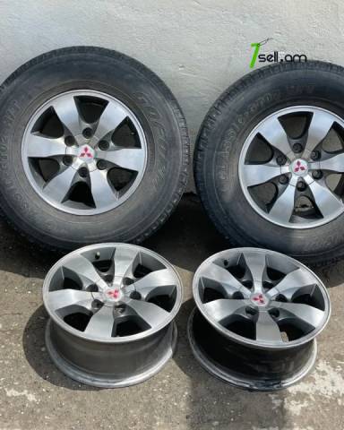 GGG.R16 6ծակ Mitshubishi Անիվներ անվահեծերով անվադողեր, 265/70 R16