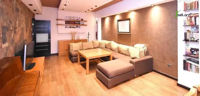 3 սենյականոց բնակարան նորակառույց շենքում Ադոնցի փողոցում, 110 ք.մ., 9/18 հարկ, 2 սանհանգույց