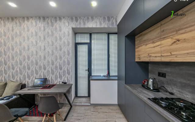 2 սենյականոց բնակարան նորակառույց շենքում Արգիշտի փողոցում, 53 քմ, նախավերջին հարկ, բարձր առաստաղներ