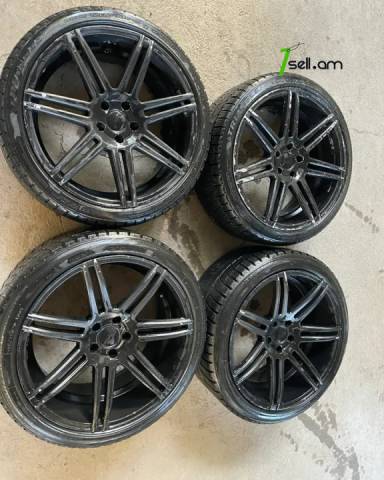 R20 5x112 Լեն ու Նեղ.Մերսեդես Անիվներ անվահեծերով, անվադողեր, 285/35 R20, 245/40 R20